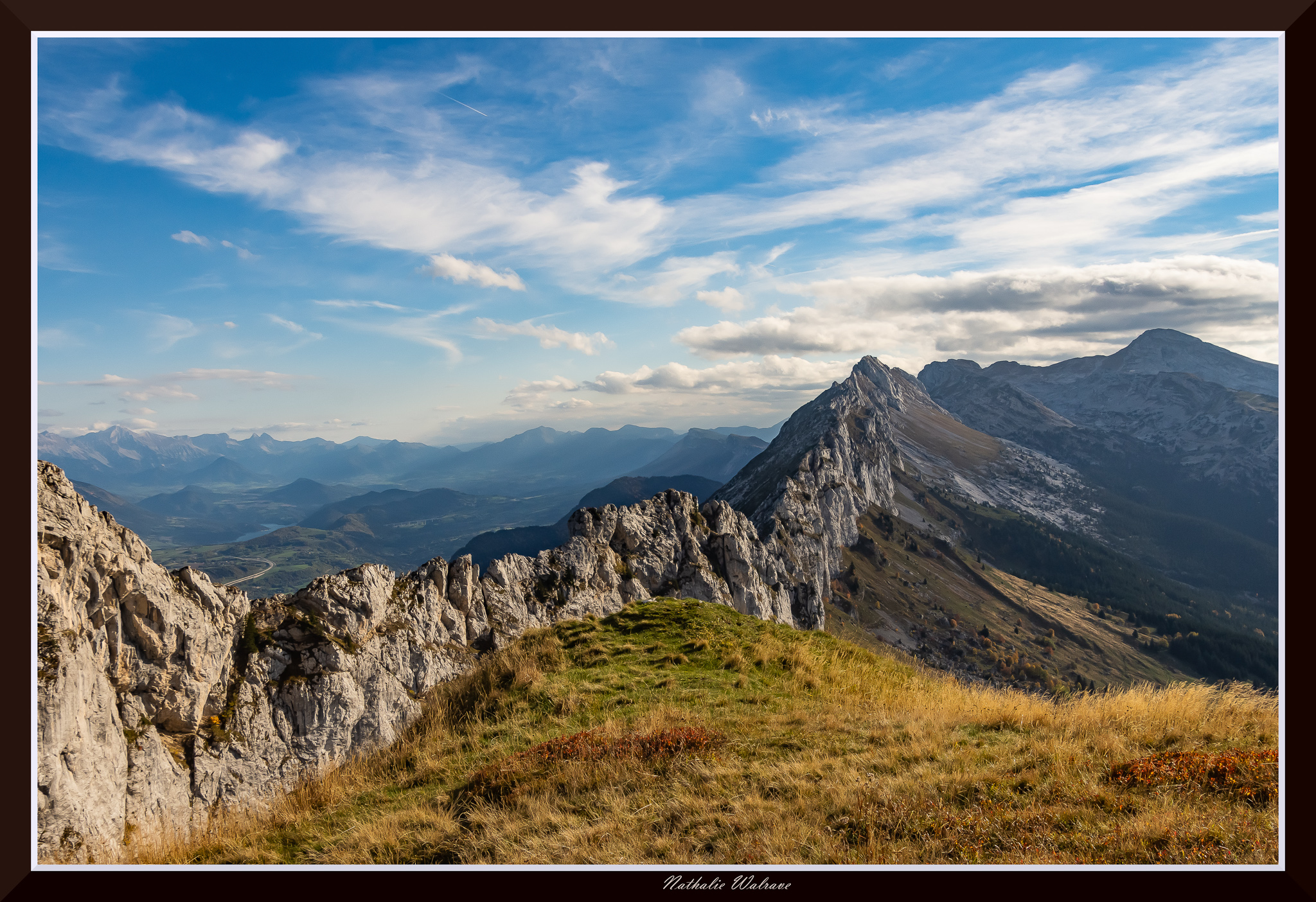 les arêtes du Gerbier en automne